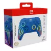Vadu un bezvadu spēļu kontrolieris Turtle Beach Afterglow Wave Blue priekš Nintendo Switch 2 — Bluetooth/USB-C, RGB, Iebūvēta 20 h baterija, 3 m kabelis