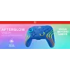 Vadu un bezvadu spēļu kontrolieris Turtle Beach Afterglow Wave Blue priekš Nintendo Switch 2 — Bluetooth/USB-C, RGB, Iebūvēta 20 h baterija, 3 m kabelis