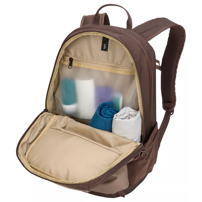 Thule EnRoute TEBP5216 - Tinted Taupe/ Nuanced Brown mugursoma Brūna, Taupe Neilons
