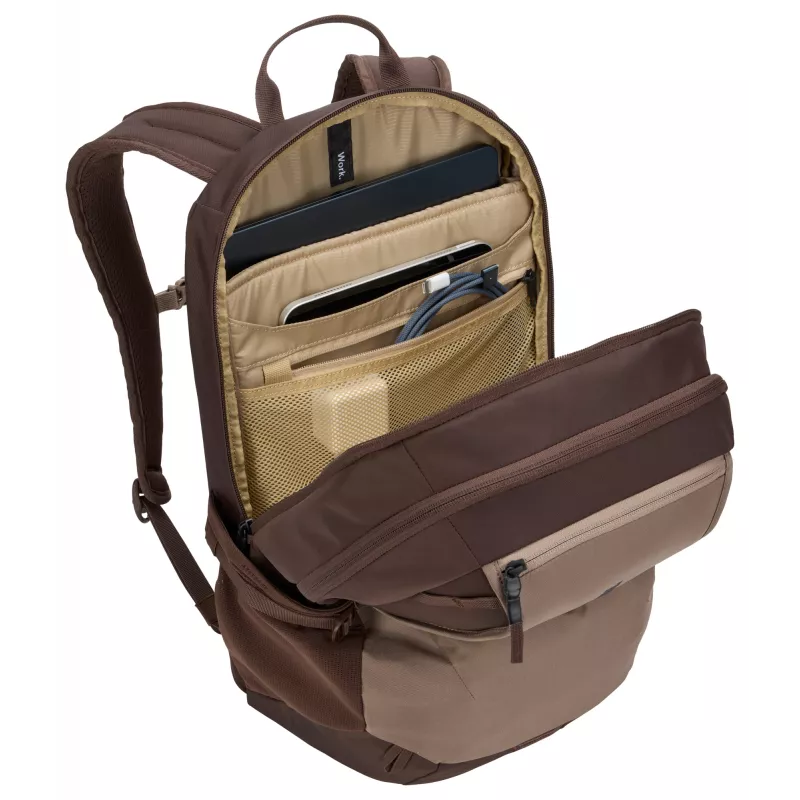 Thule EnRoute TEBP5216 - Tinted Taupe/ Nuanced Brown mugursoma Brūna, Taupe Neilons