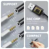 Axagon ADA-HA USB-A uz 3,5 mm ligzdu Hi-Res DAC audio adapteris, 384kHz/32bit, Stereo
