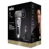 Folijas skuveklis Braun Series 9 Pro+ 9667CC sudrabots, nerūsējošais tērauds