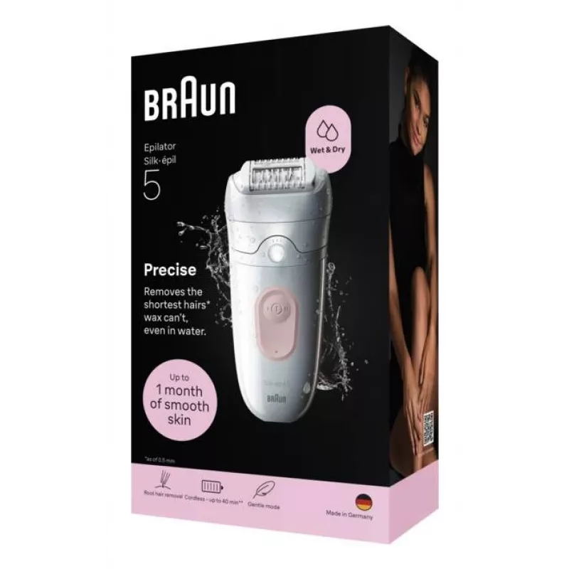 Braun Silk-epil 5-000 28 pincetes Rozā