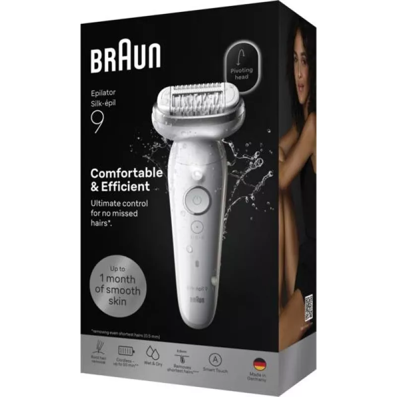 Braun Silk-epil 9 Sudraba