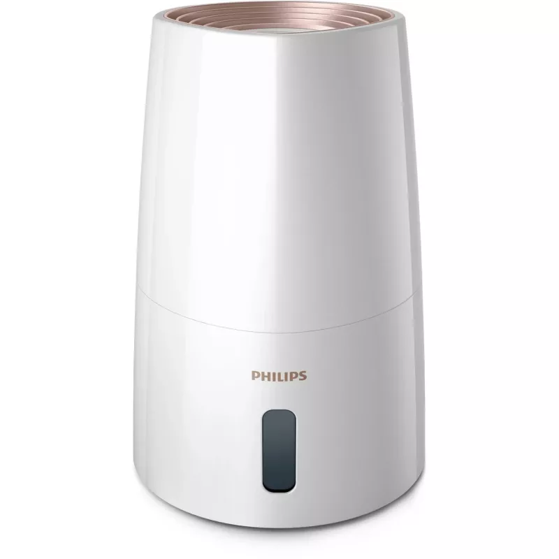 Gaisa mitrinātājs Philips HU3916/10 3 L ultraskaņas, 25 W, balts/rožu zelts, 250×250×375 mm