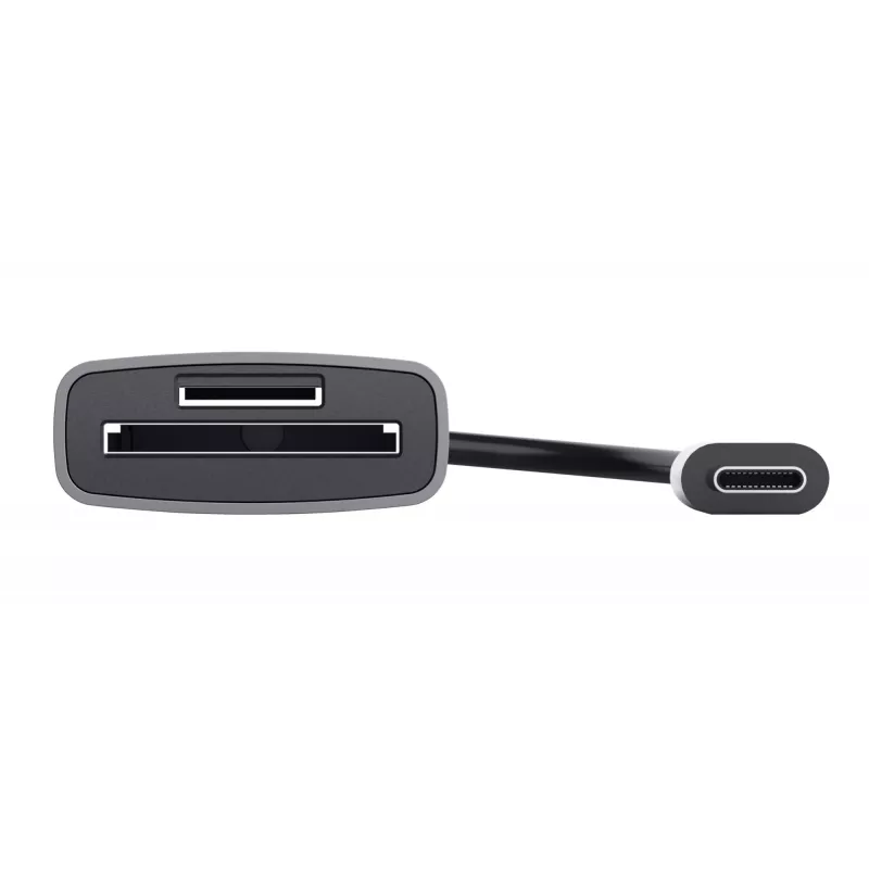 Trust 24136 karšu lasītājs USB 3.2 Gen 1 (3.1 Gen 1) Type-C Alumīnijs
