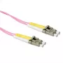 ACT 25 meter LSZH Multimode 50/125 OM4 fiber komutācijas kabelis duplex ar LC savienotājiem