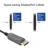 ACT AK4172 DisplayPort kabelis 20 m Melns