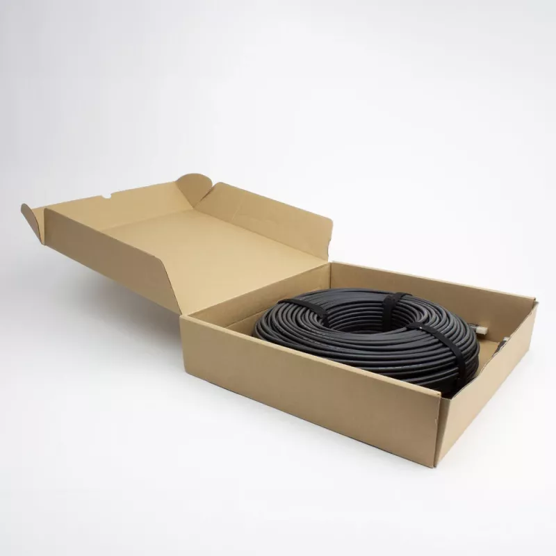 ACT AK4172 DisplayPort kabelis 20 m Melns