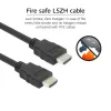ACT AK3873 HDMI kabelis 2 m HDMI Type A (standarta) melns