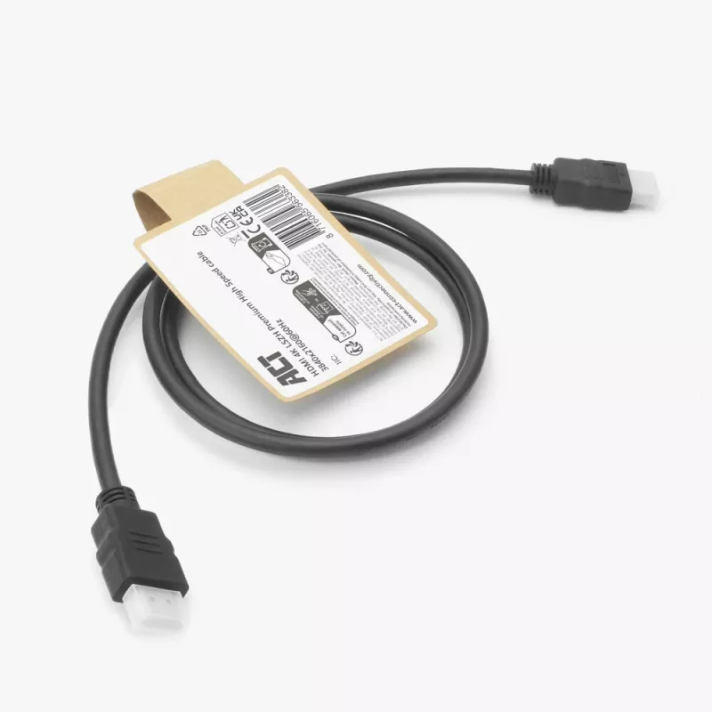 AK3874 HDMI kabelis 3 m HDMI Type A (Standarta) Melns