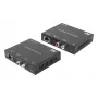 Audio pagarinātāja komplekts ACT AC7710 — digitāls/analogs pa Cat5e/Cat6 ar DAC, TOSLINK I/O, līdz 300 m, 5V USB barošana