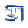 ACT Aero 4K bezvadu prezentācijas sistēma, galddatora, melna, pelēka, 3840 x 2160, 2160p, USB Type-C, USB