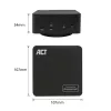 ACT universālā USB-C dokstacija 4K, 3 HDMI/DisplayPort monitoriem