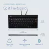 R-Go Tools Ergonomic tastatūra R-Go Split Break ar paužu programmatūru, ergonomiska dalīta tastatūra, QWERTY (NORDIC), Bluetooth, melna