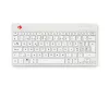 R-Go Tools ergonomiskā tastatūra R-Go Compact Break, kompakta tastatūra ar pārtraukuma programmatūru, QWERTZ (CH), Bluetooth, balta
