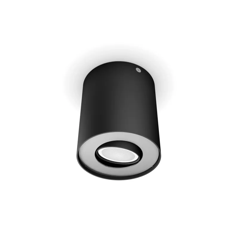 Viedā apgaismojuma prožektors Philips Hue 929003811601, Bluetooth, 4,2 W, melns, Ø103 mm, augstums 120 mm