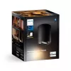 Viedā apgaismojuma prožektors Philips Hue 929003811601, Bluetooth, 4,2 W, melns, Ø103 mm, augstums 120 mm