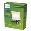 Āra sienas gaismeklis Philips Lois 30W LED, melns, metāla korpuss, 220-240V, nemaināms LED