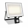 Āra sienas gaismeklis Philips Lois 50 W LED, melns metāla korpuss, nemaināms gaismas avots, 220–240 V