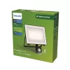 Āra sienas gaismeklis Philips Lois 50 W LED, melns, metāla korpuss, nemaināms LED, 220–240 V