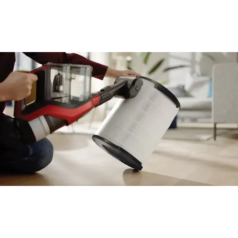 Gaisa attīrītāja rezerves filtrs Philips FYM860/30 integrēts 3-in-1 ar 99,97% efektivitāti, 211×211×253 mm