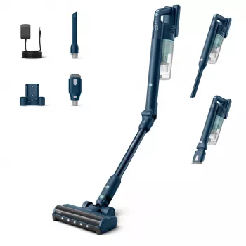 Stick putekļsūcējs Philips XC5242/10 — darbināms ar baterijām, bez putekļu maisiņa, 0,27 L putekļu tvertne, Li‑Ion 25,2 V, cietajām un mīkstajām grīdām (Sage)