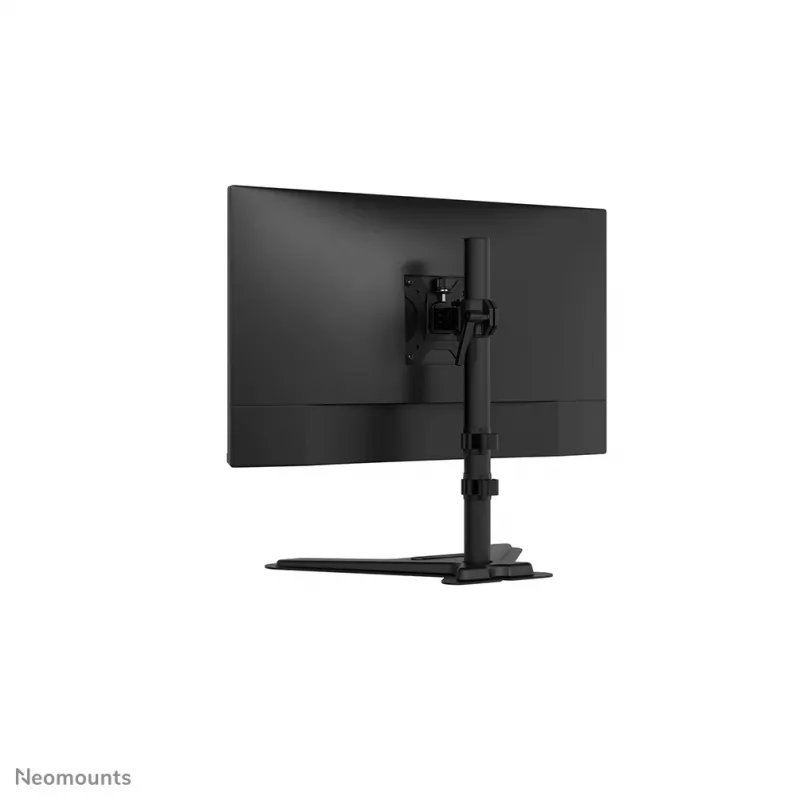 Neomounts DS45-600BL1 viena monitora statīvs 10–32 collu ekrāniem, VESA 75x75–100x100, maks. 9 kg, brīvstāvošs, melns