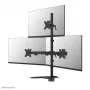 Neomounts DS45-600BL2-1 Trīskāršs monitoru statīvs 10-32 collas