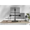 Neomounts DS45-600BL2-1 Trīskāršs monitoru statīvs 10-32 collas