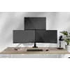 Neomounts DS60-600BL2-1 trīskārša monitora svira 10-32 collas, skava/caurlaide, 9 kg, 25,4 cm (10 collas), 81,3 cm (32 collas), 100 x 100 mm, melna