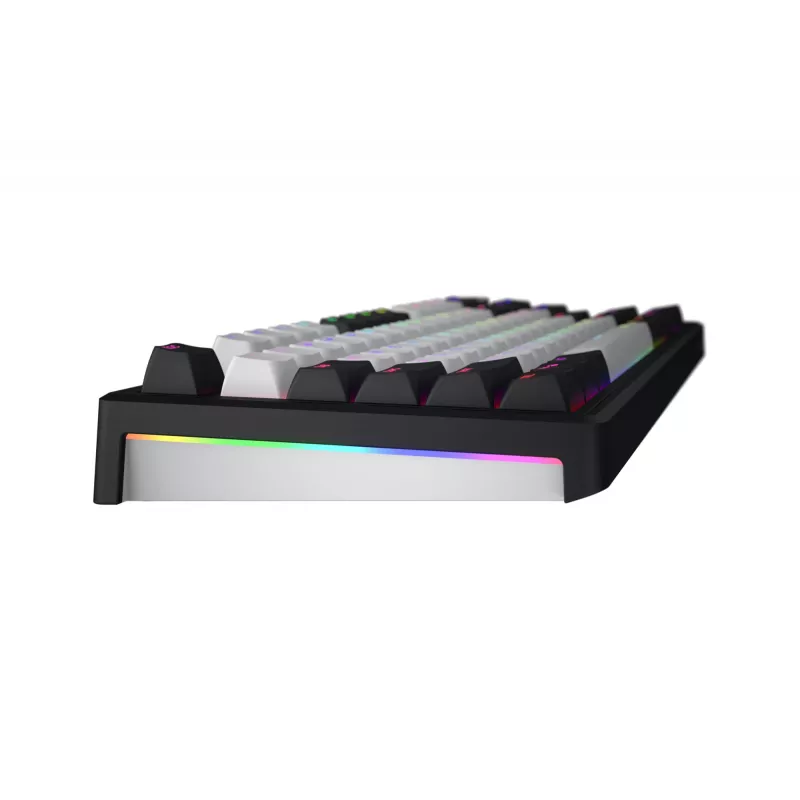 HATOR Skyfall 80 MAG ULTIMA 8K bezvadu tastatūra Gaming USB + RF Wireless + Bluetooth QWERTY US English Melna, Balta