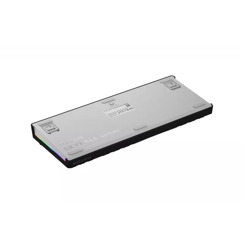 HATOR Skyfall 80 MAG ULTIMA 8K bezvadu tastatūra Gaming USB + RF Wireless + Bluetooth QWERTY US English Melna, Balta