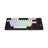 HATOR Skyfall 80 MAG ULTIMA 8K bezvadu tastatūra Gaming USB + RF Wireless + Bluetooth QWERTY US English Melna, Balta