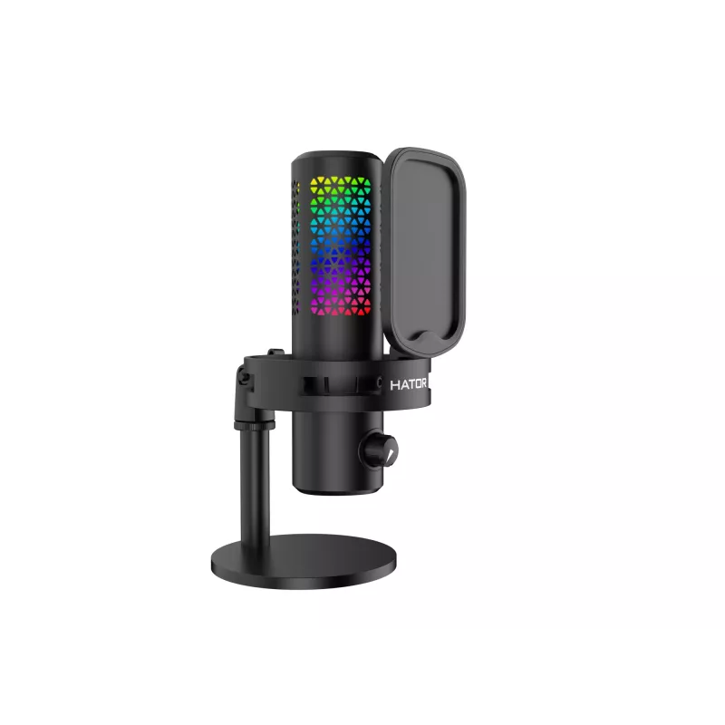 HATOR Dreamcast X, Melns, Podcast mikrofons, -32 dB, 20 - 16000 Hz, 16 bit, 96 kHz, 70 dB
