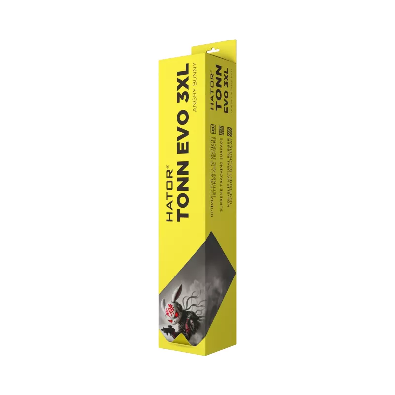 HATOR Tonn EVO 3XL Angry bunny Spēļu peles paliktnis