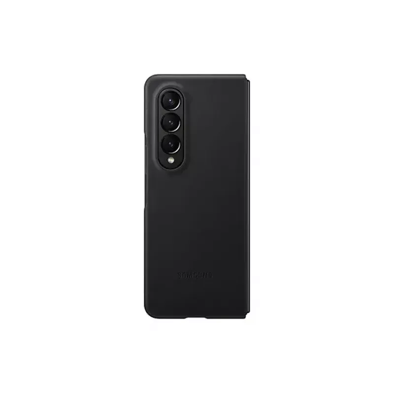 Mobilā tālruņa vāciņš Samsung Galaxy Z Fold4 EF-VF936LBEGWW Āda Melns
