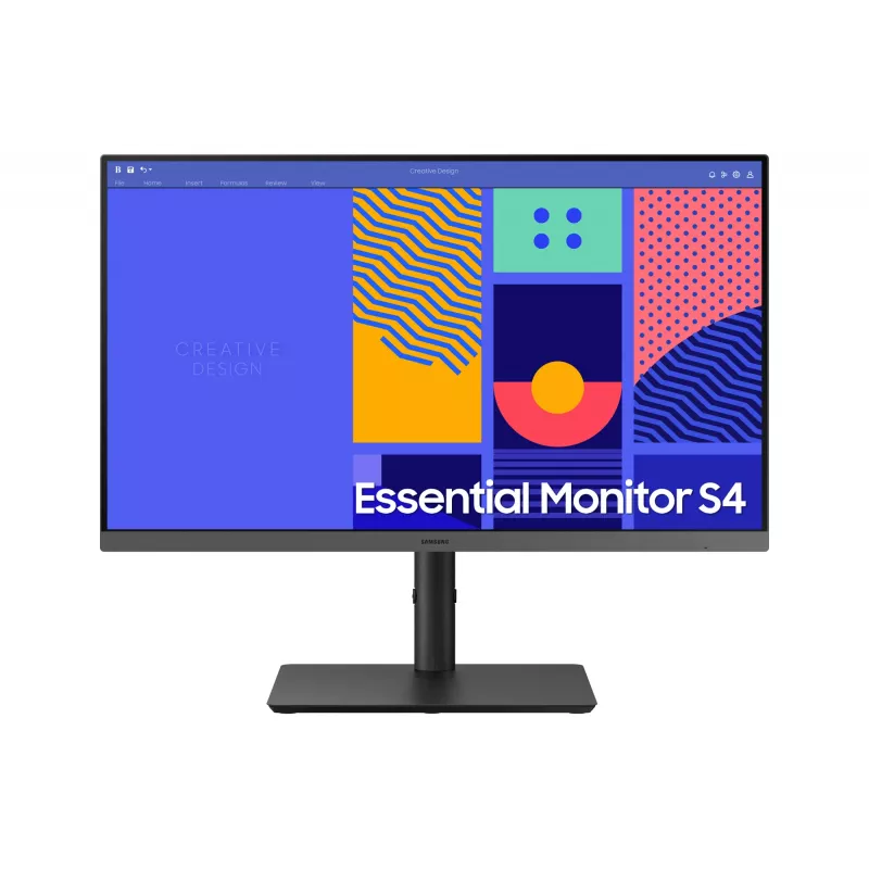 Samsung S43GC datora monitors 61 cm (24 collas) 1920 x 1080 pikseļi Full HD LCD Melns