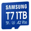 Samsung T7 microSD karte, 1 TB, MicroSDXC, UHS-I, 170 MB/s, 3. klase (U3), V30