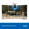 TP-Link Tapo C615G KIT kupolveida IP drošības kamera āra lietošanai 2304 x 1296 pikseļi montāžai pie griestiem/sienas/staba