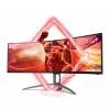 AOC B2 AG493UCX2 datora monitors 124 cm (48.8') 5120 x 1440 pikseļi Quad HD LED melns