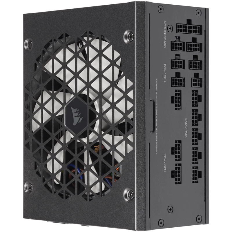 Barošanas bloks CORSAIR RM1000X SHIFT 1000W 80+ GOLD, pilnībā modulārs, ATX