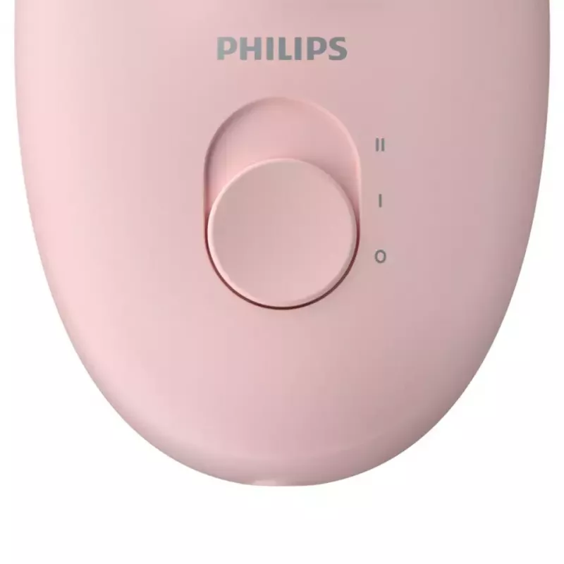 Philips Satinelle Essential BRE285/00 vada epilators, balts/rozā