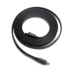 HDMI-HDMI vads v2.0 3D TV ātrgaitas Ethernet 1.8M plakans (zelta galiem)