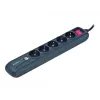 Strāvas pagarinātāja kabelis 1,5M/5 ligzdas +2USB SPG5-U2-5 Gembird