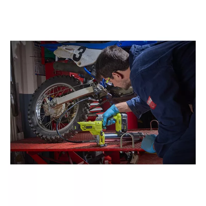Ar akumulatoru darbināma smērvielu padeves ierīce R18GG-0 18V Ryobi (bez b