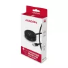 AXAGON HUE-P1AL centrmezgls ar 4 pieslēgvietām USB 3.2 Gen 1 APĻA FORMA