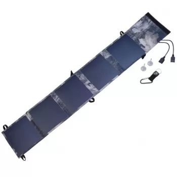 PowerNeed ES-5 saules panelis 18 W monokristālisks silīcijs