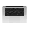Apple 16 collu MacBook Pro: Apple M4 Max mikroshēma ar 14 kodolu centrālo procesoru un 32 kodolu grafisko procesoru, 36 GB, 1 TB SSD — sudraba krāsā
