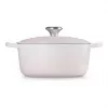 Le Creuset Signature čuguna apaļais katls 24 cm gaiši rozā